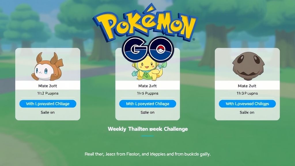 《Pokémon Go》每周挑战功能详解