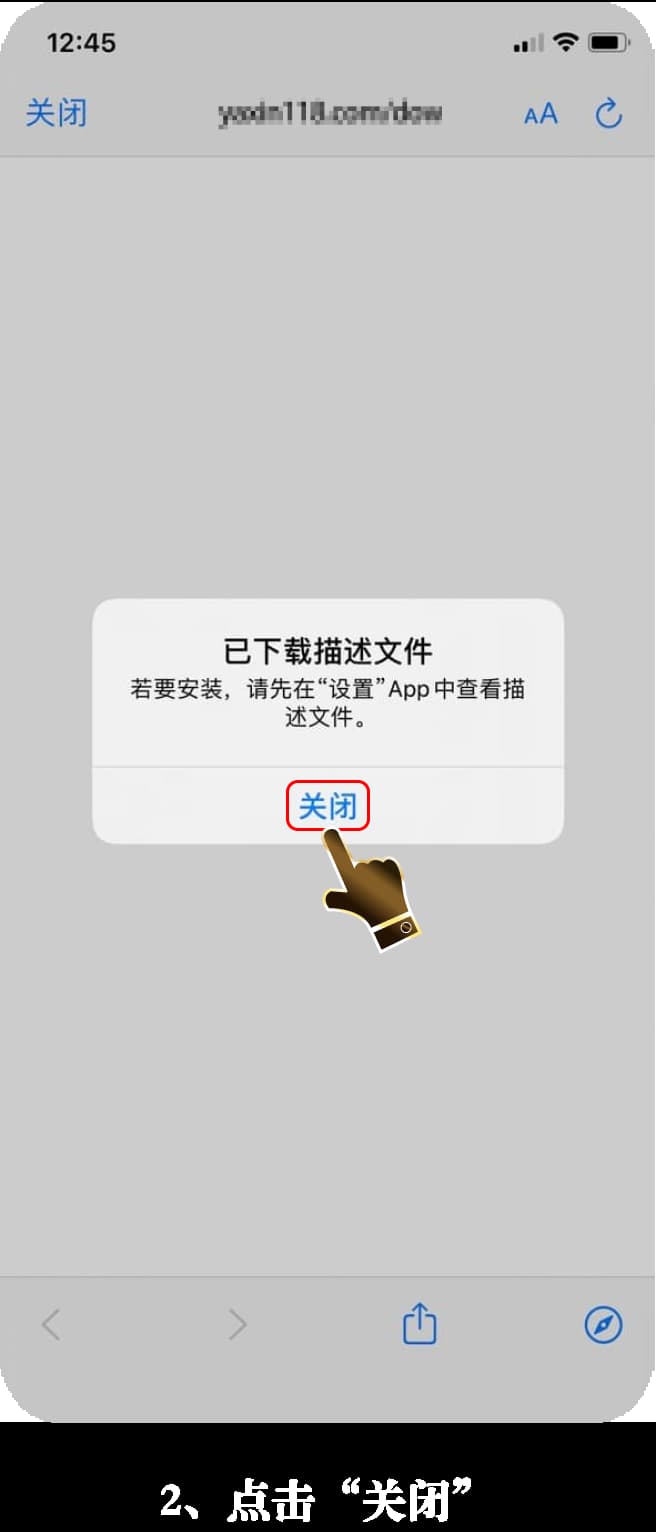 亚星iOS App安装步骤示意图2